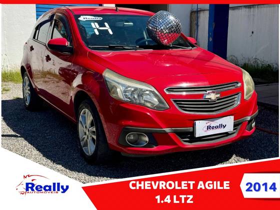 CHEVROLET AGILE 1.4 MPFI LTZ 8V FLEX 4P MANUAL CHEVROLET AGILE 1.4 MPFI LTZ 8V FLEX 4P MANUAL